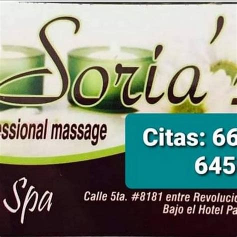 Erotic massage Soria